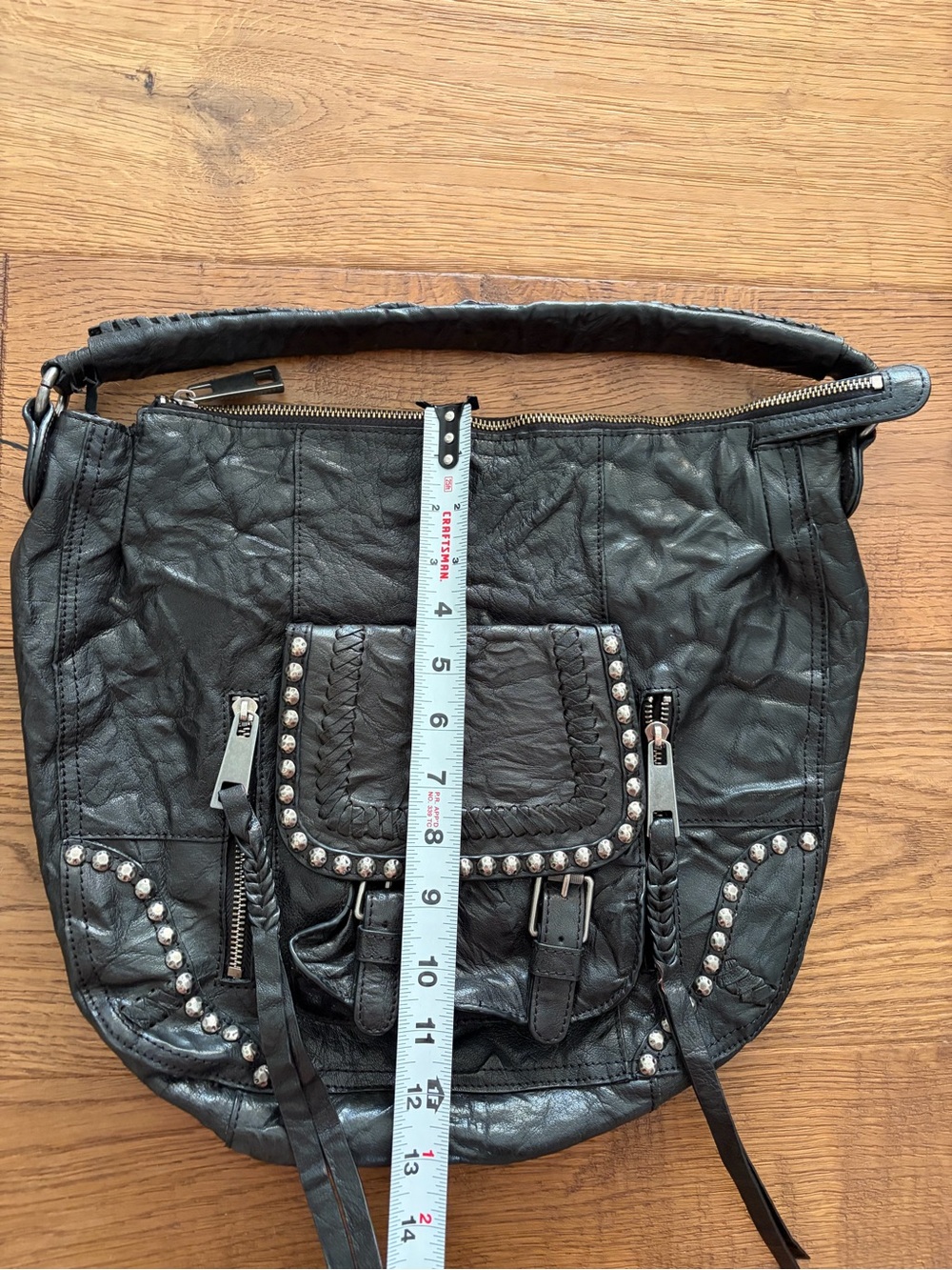 Sam Edelman Vintage Biker Hobo - Picture 3 of 6